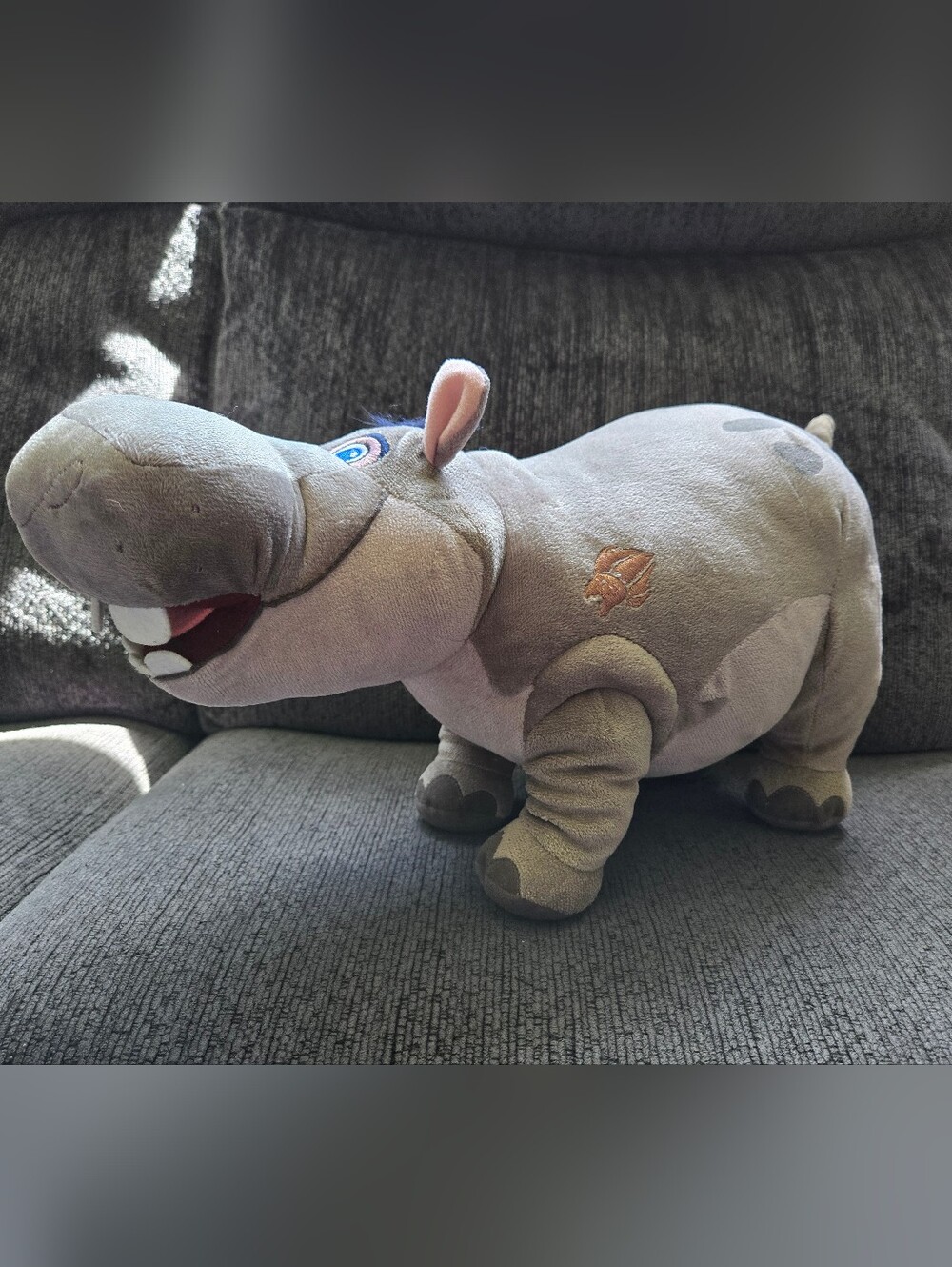 Disney The Lion Guard Beshte Hippo Plush Toy Stuffed Animals